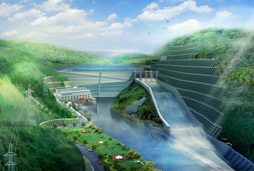 中江老挝南塔河1号水电站项目